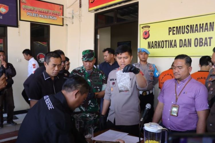 Pengedar Narkoba di Majalengka Kembali Diringkus