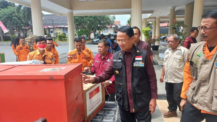 BNPB Salurkan Bantuan Perbaikan Infrastruktur