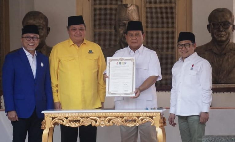 PAN dan Golkar Deklarasi Dukung Prabowo