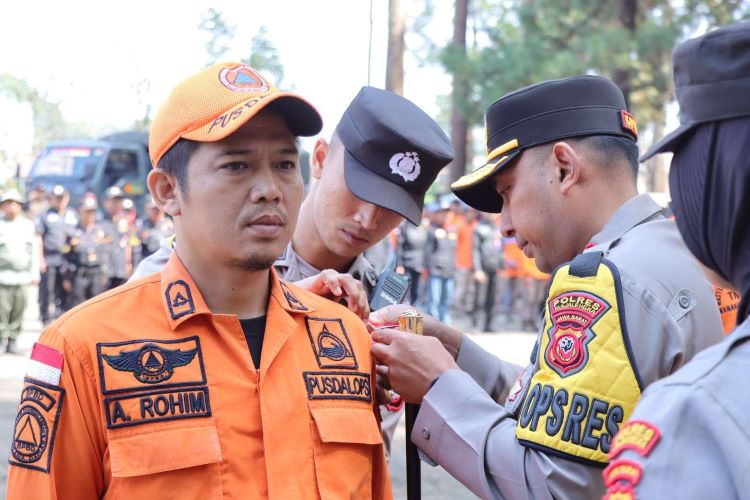 Cegah Karhutla, Petugas Gabungan Gelar Apel Kesiagaan