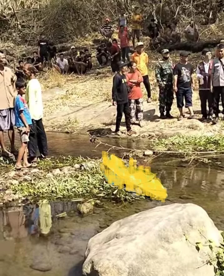 Mayat Mengambang di Sungai Cideres