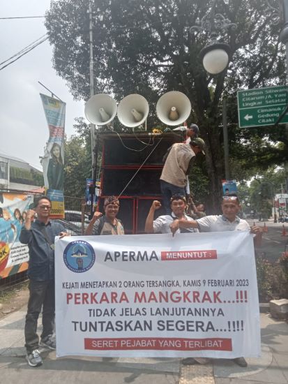 Kasus Pasar Cigasong “Mangkrak” APERMA Sambangi Kejati