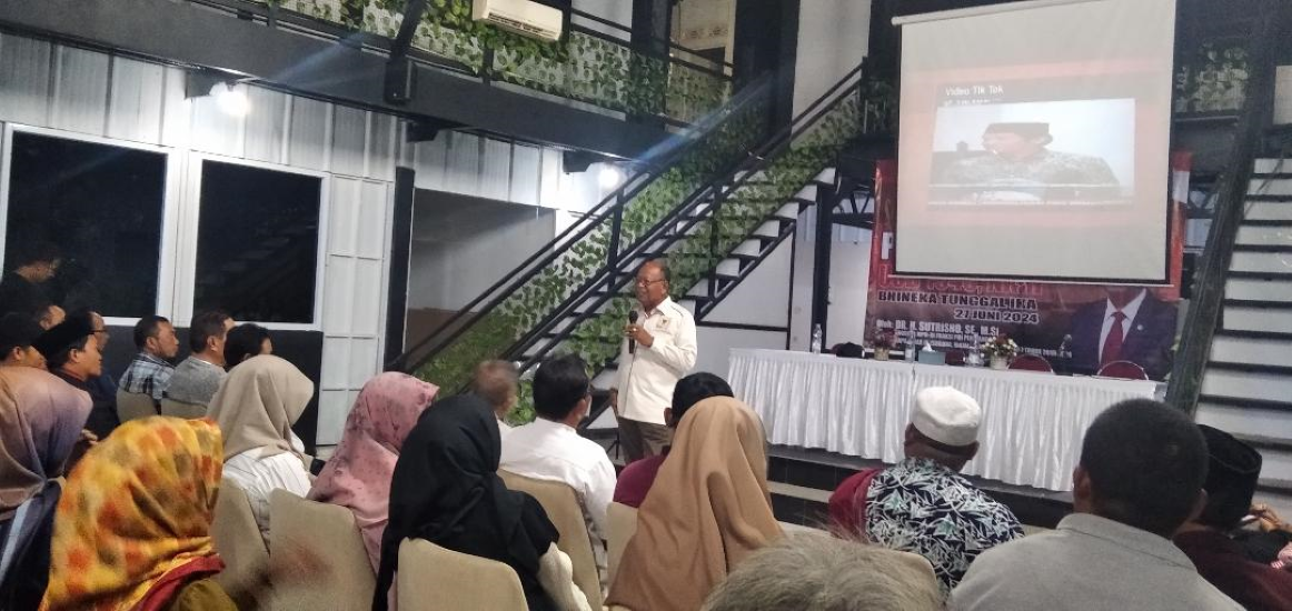 Sosialisasi Empat Pilar MPR RI, Sutrisno Ajak Perkuat Toleransi