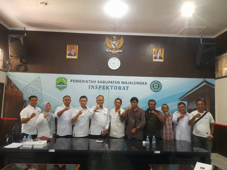 MATA Audensi Inspektorat, Kawal Majalengka Langkung Sae MATA Audensi Inspektorat, Kawal Majalengka Langkung Sae