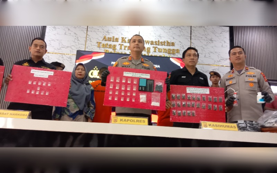 Polres Majalengka Tangkap Sebelas Pengedar Narkoba