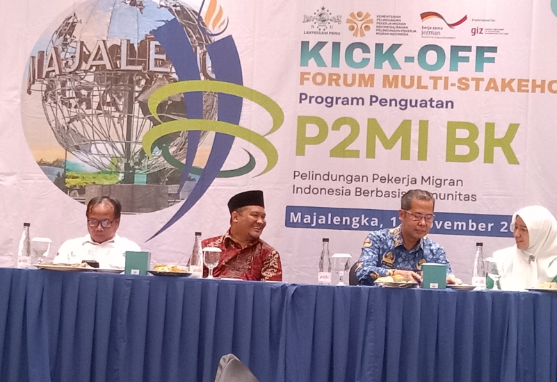 Lindungi Pekerja Migran, Majalengka Kick-Off Program P2MI-BK
